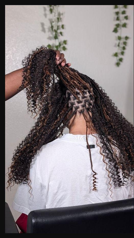 Finished braid style by Bientressee Studio